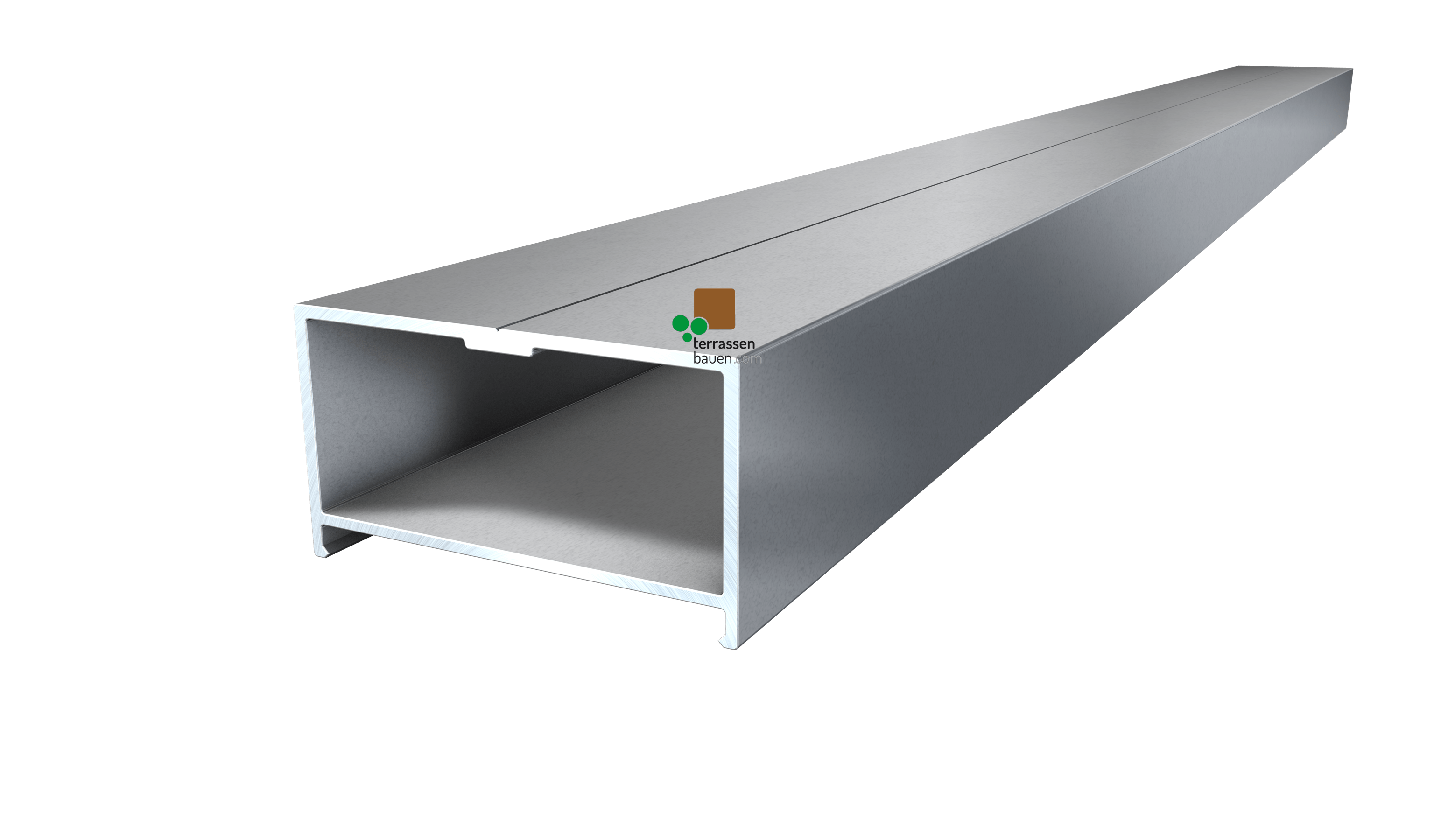 K&R BASE Aluminium-Unterkonstruktion, natur, 64,5x35mm