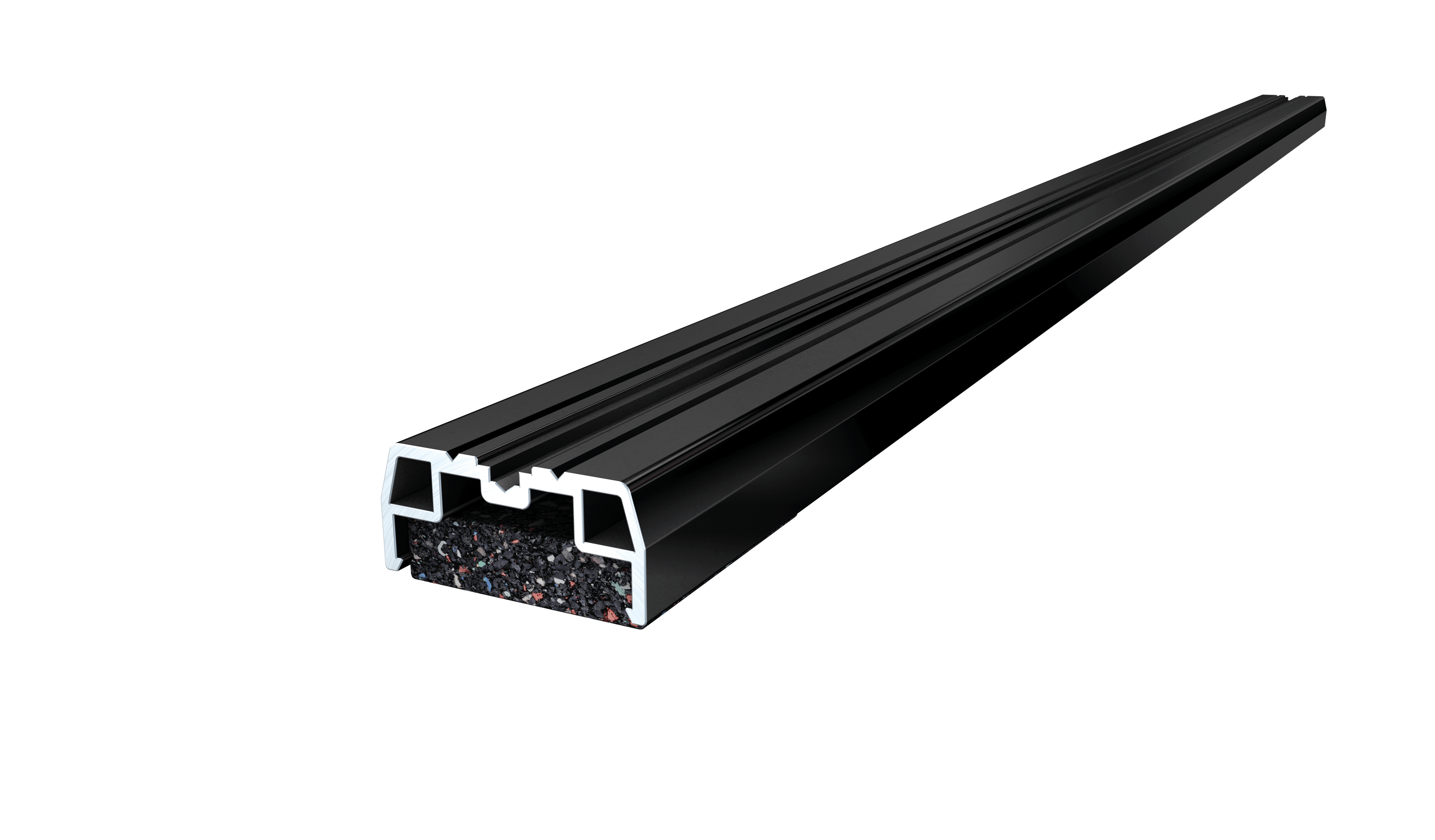 K&R Terracon Isostep SMART Aluminium-Unterkonstruktion, schwarz